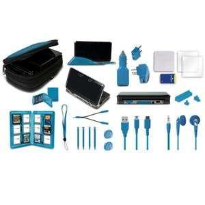    NEW 22 in1 Ultimate Pack 3DS Blue   3DS 22KL