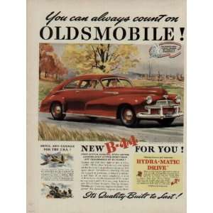 You can always count on OLDSMOBILE Building Shell and Cannon for the 