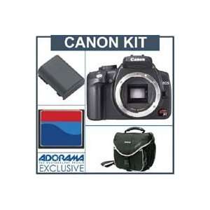  Canon Digital Rebel XT Black SLR Camera Kit, with 2 GB CF 