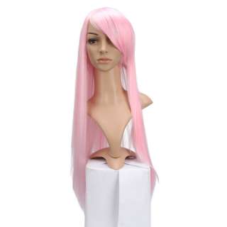NEW Fashion Straight Hair Wig Pink Cosplay Wig Party Wig Hot Sale 
