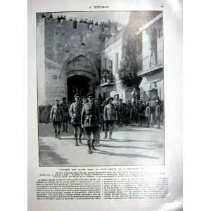  Jerusalem War Allenby Troops Allies Ww1 Military 1927 