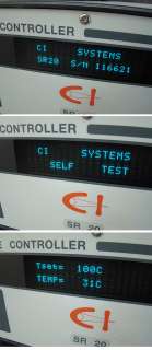 CI Systems IR Radiation Source controller & Blackbody SR 20 32  