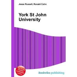  York St John University Ronald Cohn Jesse Russell Books