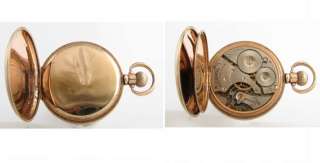 Mint 14k Gold Waltham Traveller Pocket Watch 1922  