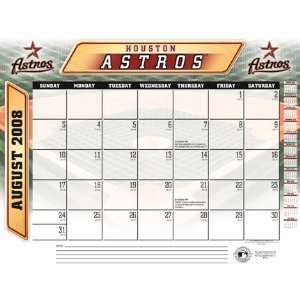   Houston Astros 22 x 17 Academic Desk Calendar (Aug 2008   July 2009