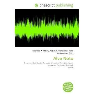  Alva Noto (9786132668745) Books