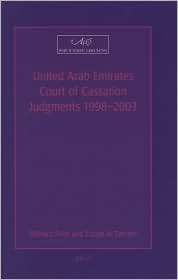 United Arab Emirates Court of Cassation Judgments 1998   2003 