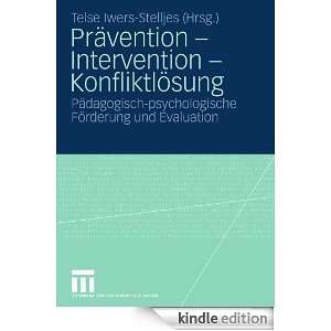 Prävention, Intervention, Konfliktlösung Pädagogisch 