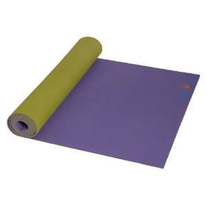   Natural Rubber Yoga Mat (Moss / Lavender)