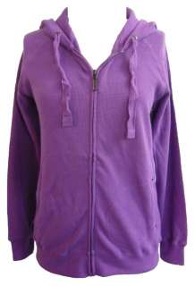 Weatherproof purple full zip hoodie size Large  