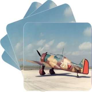 New Set of 4 Fokker D21 Square Coasters  