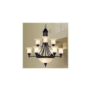  Livex Lighting   4379 07 Belle Meade Collection   6+3x60W 