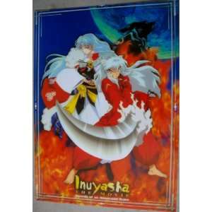    Anime Inuyasha Movie Glossy Laminated Poster #4408 