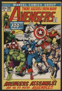 AVENGERS #100, 1971, Marvel Comics  