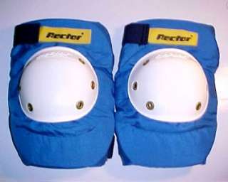 New Rector Protector skateboard Knee pads   NOS Blue size large mens 