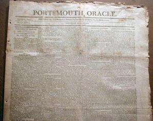 War of 1812 newspaper Naval Battle US warship captured  