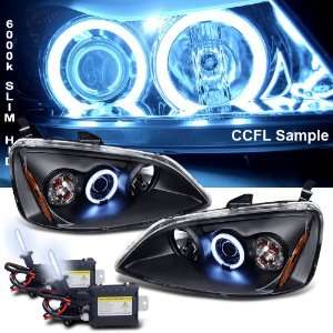   Slim 8k HID + 01 03 Civic Ccfl Halo Projector Head Lights Automotive