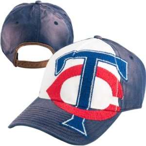  Minnesota Twins Baller Slouch Washed Twill Adjustable 