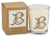 Product Image. Title B Monogram Votive