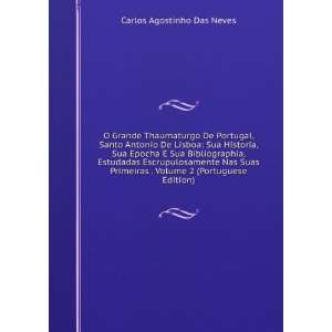   . Volume 2 (Portuguese Edition) Carlos Agostinho Das Neves Books