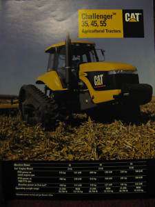 Caterpillar Cat Challenger 35 45 55 Tractor Brochure 99  