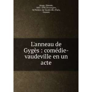   ThÃ©Ã¢tre du Vaudeville (Paris, France) Arago  Books