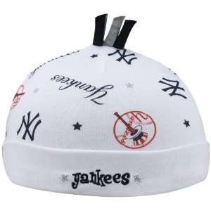    New Era New York Yankees Infant White Beanie
