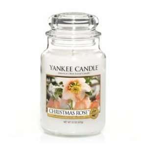  Yankee Candle 22 Oz Jar Christmas Rose