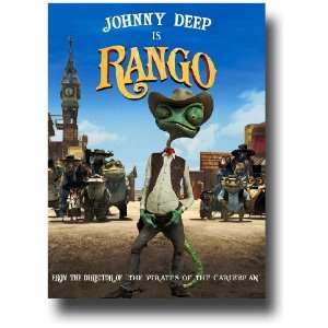   Teaser Flyer   11 X 17 Movie Johnny Depp   DVD Badge