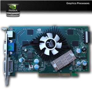   GT 512MB DDR2 AGP 8X Video Card w/ DVI + VGA + HDTV Out Electronics