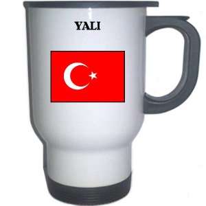  Turkey   YALI White Stainless Steel Mug 