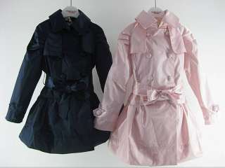 New MONNALISA GIRLS BLUE/PINK FROCK COAT from 2 12 yr  