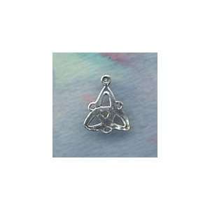   Finding Triquetra 4 Way Link Sterling Silver Arts, Crafts & Sewing