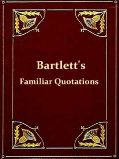 Bartletts Familiar John Bartlett