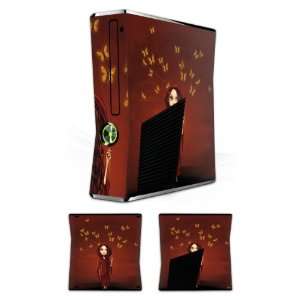  Design Skins for Microsoft Xbox 360 Slim   Butterflies on 