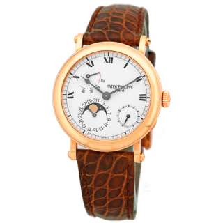 PATEK Philippe 18K Rose Gold # 5054 Moonphase Power Reserve Box and 
