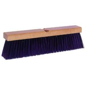   Wet Or Dry Sweeping, 2 1/2 Head Width, 24 Overall Length, Maroon
