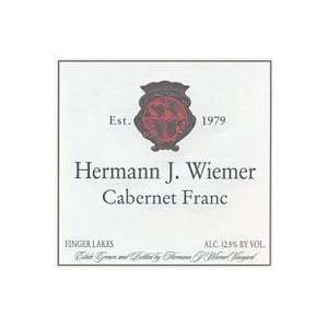    Hermann J. Wiemer Cabernet Franc 2008 750ML Grocery & Gourmet Food