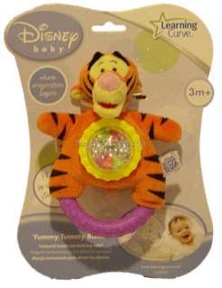 Tigger Yummy Tummy Rattle Teether Tiger Pooh Baby Toy H  