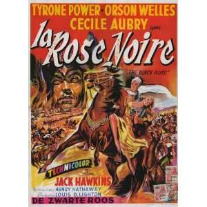   Belgian B 27x40 Tyrone Power Orson Welles C?cile Aubry