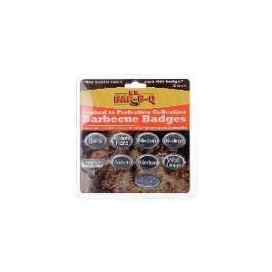   Bar B Q 40164X   8 Piece BBQ Badges, Spiced to Perfection Collection
