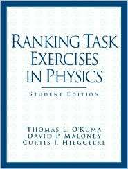 Ranking Task Exercises in Physics Student Edition, (013144851X), T L 