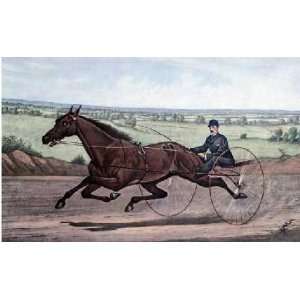 Queen of The Turf Maud S., Driven By W.W. Bair by Currier and Ives 22 