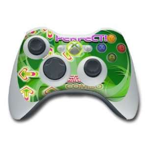  Dance Arcade Green Design Skin Decal Sticker for the Xbox 360 