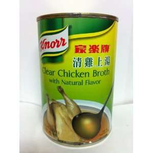 CLEAR CHICKEN BROTH 6x14 OZ  Grocery & Gourmet Food