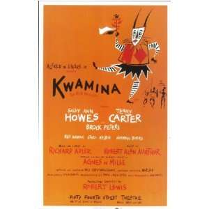  Kwamina (Broadway)   Movie Poster   27 x 40