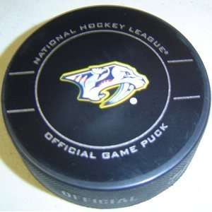   Nashville Predators NHL Hockey Official Game Puck