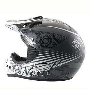  ONeal Racing 607 Helmet   2007   Medium/Black Automotive