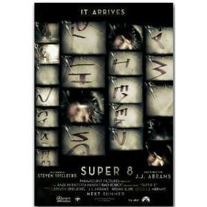  Super 8 Poster   TS Teaser Flyer   11 x 17 Movie 2011 JJ 