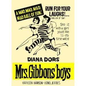  Mrs. Gibbons Boys (1963) 27 x 40 Movie Poster Style A 